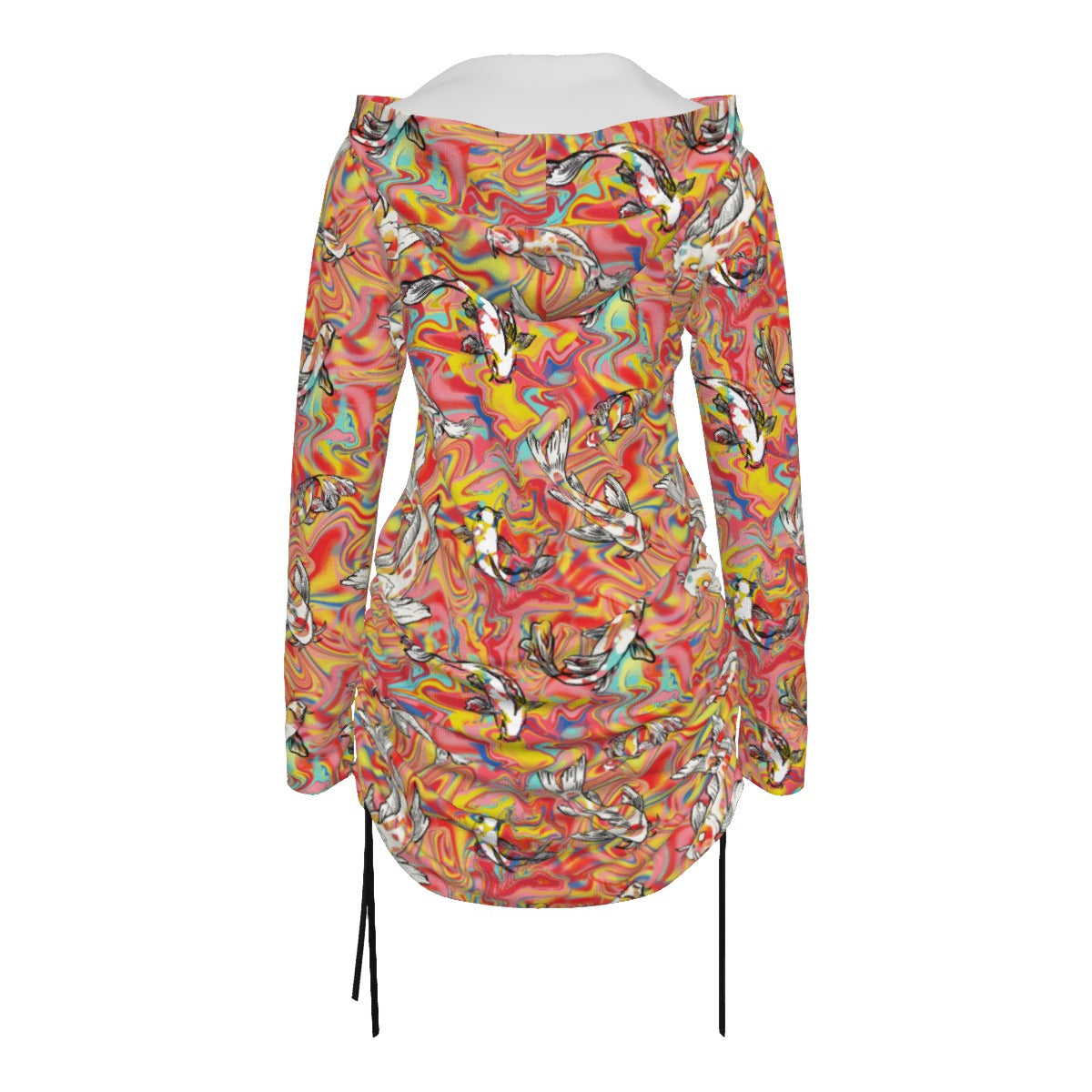 Koi Women's One-shoulder Dress With Waist Shirring