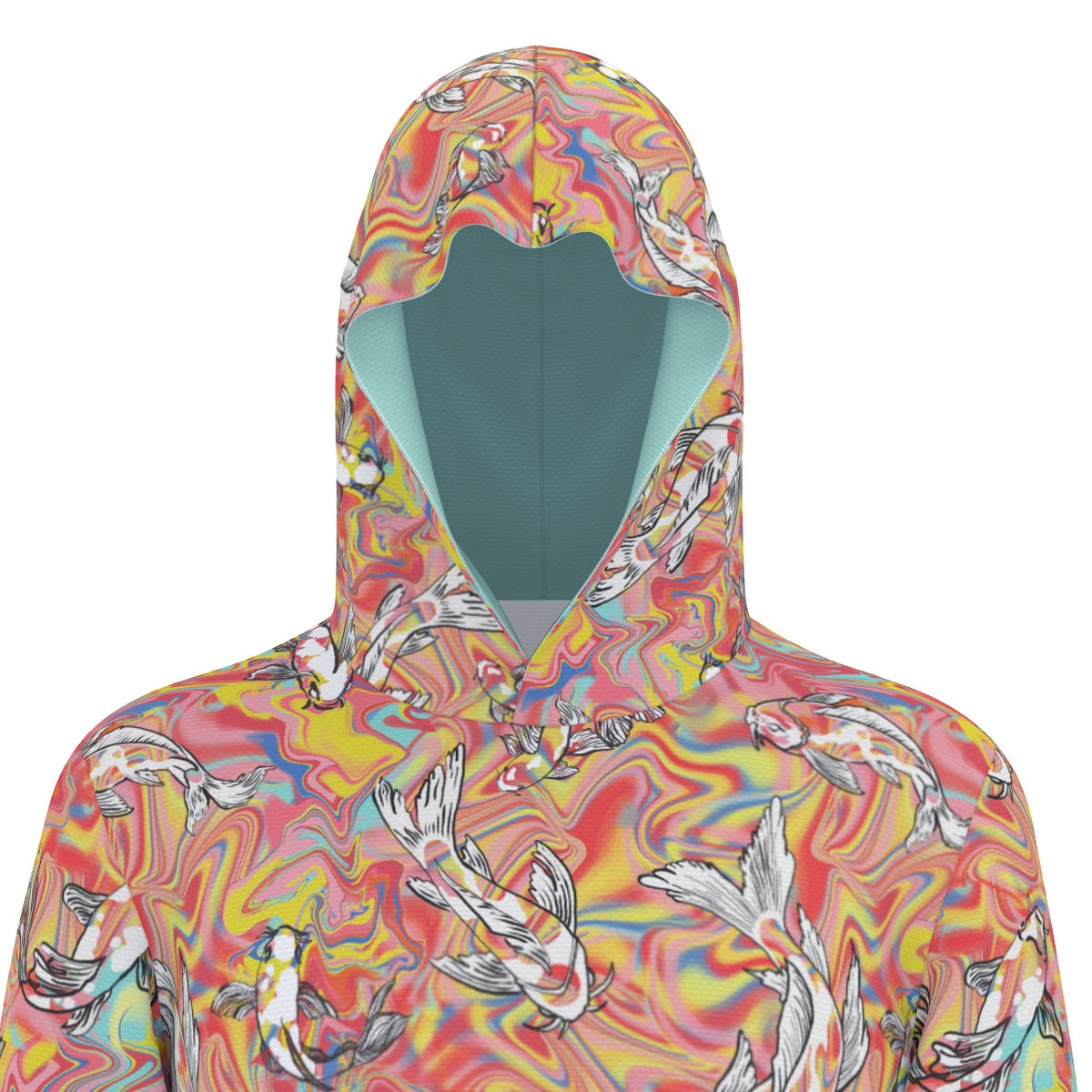 Koi Men's Sun/Water Hoodie With Thumb Holes