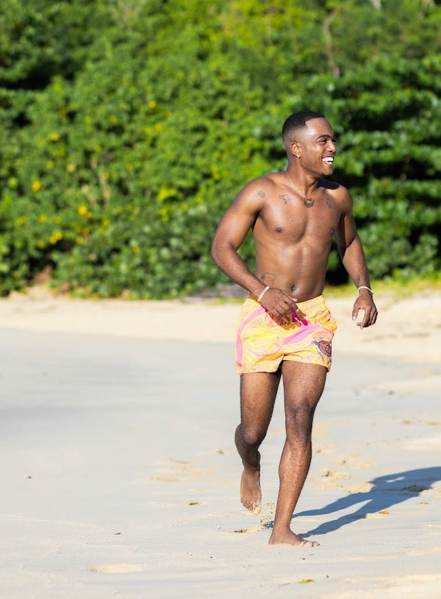 Pink TT Unisex Athletic Shorts