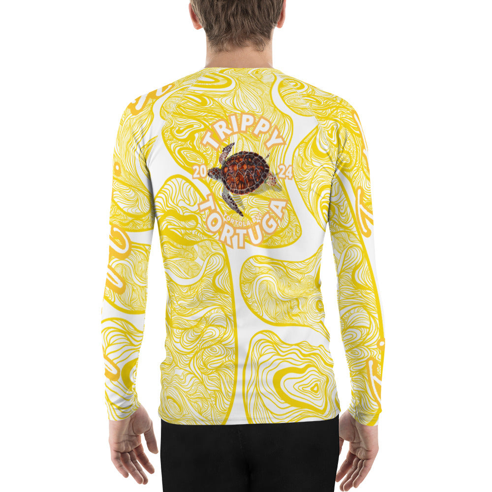 Yellow TT Men's Rash Guard