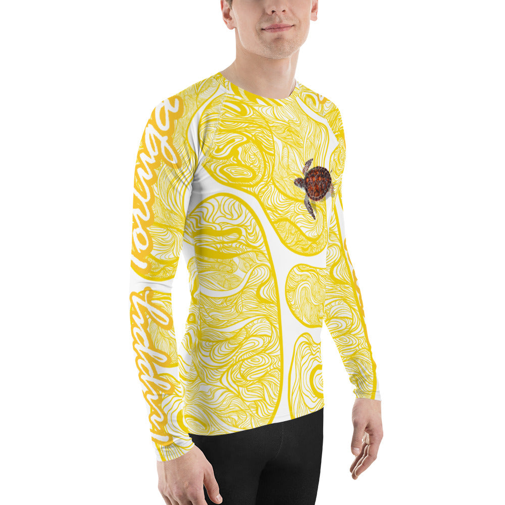 Yellow TT Men's Rash Guard